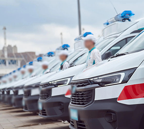 武山县服务车队展示